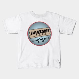 Fake Headlines Podcast Kids T-Shirt